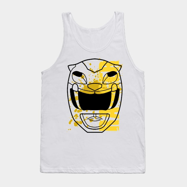 Ranger YELLOW MMPR Tank Top by CRD Branding